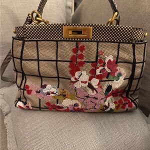 Fendi Peekaboo Beaded Floral